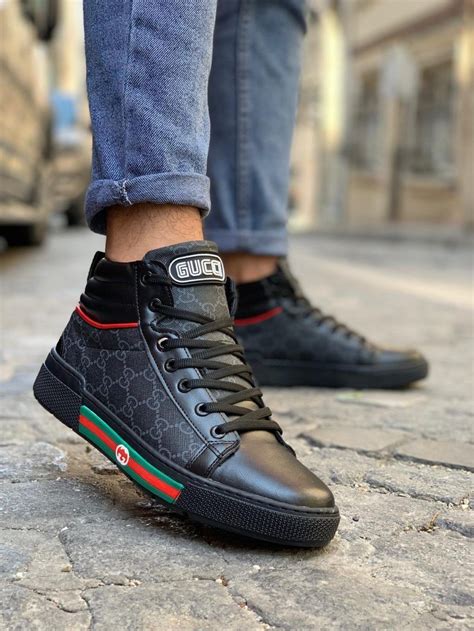 gucci snakers white and black|Gucci sneakers for men.